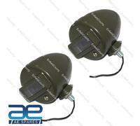 Coppia Blackout Gatto Occhio Evidenziatore Luce WWII per Willys MB Ford Gpw