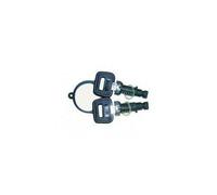 COPPIA BLOCCHETTO NOTTOLINO DESTRO SINIUSTRO CON CHIAVE adatto a DAF 95 105XF CF