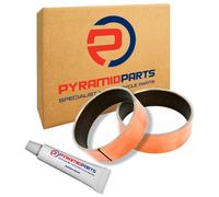 Coppia boccole guida esterna forcella per Honda CRF 450 R 09-14