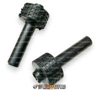 Coppia boccole supporto motore in gomma per scooter Vespa V 50 90 100 PK Prim...
