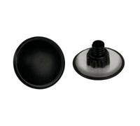 Coppia borchie copriforo in ABS Ø 22 mm Complete di guarnizioni e rondelle Auto