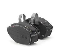 Coppia Borse Laterali 30L Espandibili, Moto, Universali, Nere - Givi EA101C