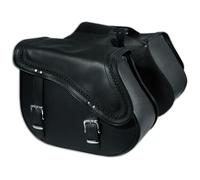 Coppia Borse Laterali Borsoni Moto Custom Chopper Vintage Nero