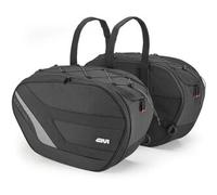 GIVI Borse laterali EASY10 – Espandibili 27–35 L – Coppia Nero