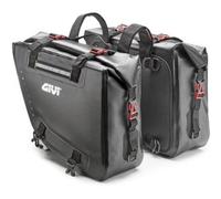 Coppia borse laterali impermeabili GIVI GRT718 15 lt Nero