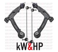 KIT COPPIA BRACCI OSCILLANTI+TIRANTI STABILIZ. ANT. DX SX FIAT PANDA (169) 2003>