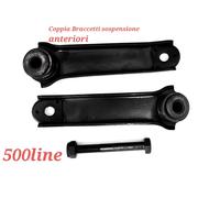 Coppia Braccetti Sospensione Anteriore Fiat 500 epoca Alta Qualità con boccole