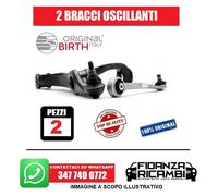 COPPIA BRACCI ANTERIORI ALFA ROMEO MITO - FIAT G.PUNTO - EVO - NEMO - QUBO
