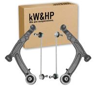 COPPIA BRACCI BRACCETTI OSCILLANTI + BIELLETTE BARRA PER FIAT PANDA 2° SERIE