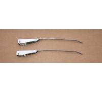 Coppia Bracci Braccetti Tergi Tergicristallo per Fiat 500 F L R Attacco Piccolo