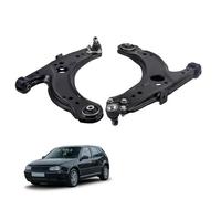 COPPIA BRACCI OSCILLANTI ANTERIORE DX SX VW GOLF IV 4 COMPLETI DI TESTINE SNODO