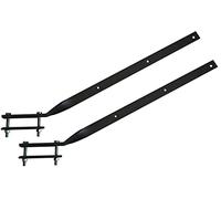 DISTRIBUZIONE Coppia Bracci per stendibiancheria da balcone ringhiera barre asciugatrici CM.60 Made in Italy ART.775