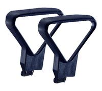 Coppia braccioli per seduta operativa A41B - nylon - nero - Unisit