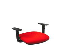 Coppia braccioli regolabili per sedia operativa TMTMI - nero - Unisit