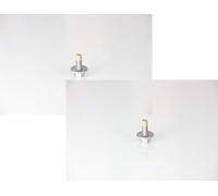 Coppia Bullone del supporto ammortizzatori Anteriore Superiore GH-391514