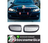 Coppia calandra coppia griglie mascherina reni per BMW Serie 3 E90 E91 2005-2008