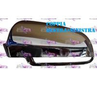 COPPIA CALOTTA SPECCHIO RETROVISORE CROMATA DX-SX AUDI A4 04>07