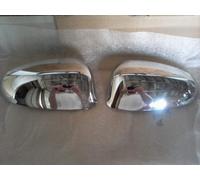COPPIA CALOTTE COPPA SPECCHIO DESTRA SINISTRA FIAT BRAVO 2007 CROMATE LUCIDE