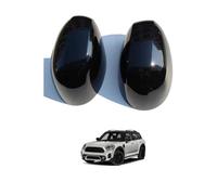 Coppia Calotte Copri Specchietti Retrovisori Esterni per BMW Mini F60 Countryman 2020-2024 - Cappucci Sostituzione Laterali Sinistro e Destro,Gloss Black