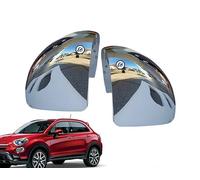 COPPIA CALOTTE CROMATE FIAT 500X PER SPECCHI ESTERNI SINISTRO E DESTRO