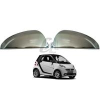 COPPIA CALOTTE CROMATE SMART FORTWO DAL 2007 SPECCHIO RETROVISORE DX E SX