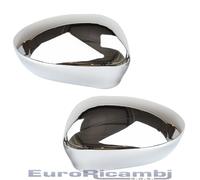 COPPIA CALOTTE FIAT 500 '07> CROMATE LUCIDE