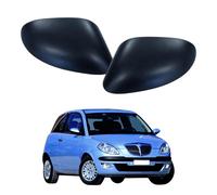 COPPIA Calotte Nere Specchio Lancia Ypsilon 843 Specchietto Retrovisore Dx + Sx