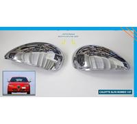 Coppia Calotte Specchietti Retrovisori per ALFA ROMEO 147 da 2000 IN POI CROMATE