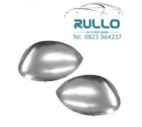 COPPIA CALOTTE SPECCHIETTO DX E SX CROMATA RUVIDA CITROEN C2 DAL 2003 IN POI