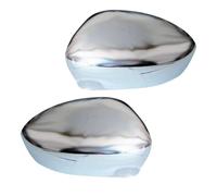 Coppia Calotte Specchio Cromate Lucide Adatte per FIAT 500 500c - Grande Punto
