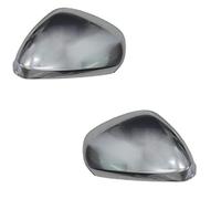 COPPIA CALOTTE SPECCHIO DESTRA + SINISTRA CROMATA SATINATA PER ALF 159 GIULIETTA MITO