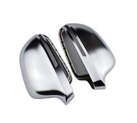 Coppia Calotte Specchio Per A4 B8 Per A6 C6 Per A5 8T Per Q3 Per A3 8P Calotta Per Specchietto Retrovisore Cromato Opaco Laterale(With side assist)