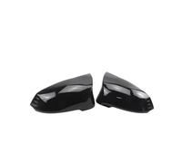 Coppia Calotte Specchio Per BMW Per X1 IX1 U11 U12 Per X2 IX2 U10 Copri specchietti retrovisori laterali neri lucidi Accessori per custodie