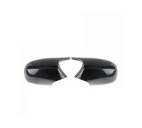 Coppia Calotte Specchio Per BMW Serie 1 3 E87 E81 E82 E90 E91 E92 E93 Tappo Copertura In Vetro Specchietto Retrovisore Ricambio ABS(Carbon Fiber LCI)