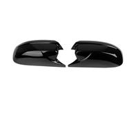 Coppia Calotte Specchio Per Dodge Per Charger 2011-2021 | Calotte specchietto Plastica ABS,Aspetto nero lucido/fibra di carbonio,Sinistra e Destra