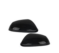 Coppia Calotte Specchio Per Hyundai I10 2014 2015 2016 2017 Calotta Specchietto Retrovisore Sinistro Destro Nero Lucido/bianco Primerizzato(2xGlossy Black)