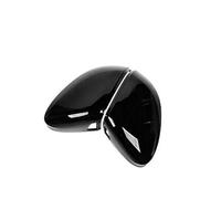 Coppia Calotte Specchio Per VW Per Golf 8 VIII MK8 2021 Copri Specchietti Retrovisori Per Auto ABS Nero Lucido/Aspetto Carbonio(With Side Assist-2)