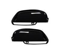 Coppia Calotte Specchio Per VW Per Polo MK4 9N 2005 2006 2007 2008 2009 Calotte Copri Specchietto Laterale Portiera Sinistra E Destra Nero Lucido