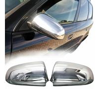 COPPIA CALOTTE SPECCHIO RETROVISORE CROMATA per AUDI A3 8P dal 2003>2008