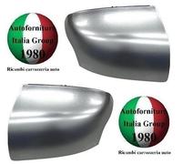 COPPIA CALOTTE SPECCHIO RETROVISORE DX+SX CROMATE C/FANALINO PER FOCUS 05>07