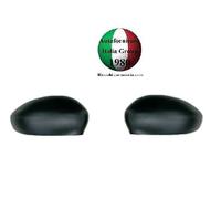 COPPIA CALOTTE SPECCHIO RETROVISORE DX+SX NERE PER FIAT PUNTO EVO 08> 2008>
