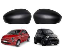 Coppia Calotte Specchio Retrovisore SX DX Per FIAT 500 / 500 ABARTH Dal 2007