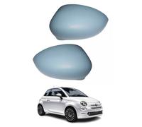 Coppia Calotte Specchio Specchietto Retrovisore con Primer per Abarth Fiat 500