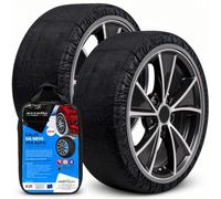 Coppia Calze Da Neve Per Pneumatici 275/45 R22 OMOLOGATE Certificato EN 16662-1 Autocentranti