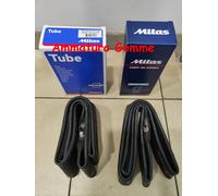 COPPIA CAMERA D'ARIA 2MM MITAS 110/80 19 + 150/70 17 RINFORZATA MOTO CAMERE