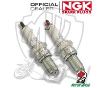 COPPIA CANDELE NGK IRIDIUM IJR8B9 PER MOTO HONDA XL VARADERO 1000 2003 al 2013