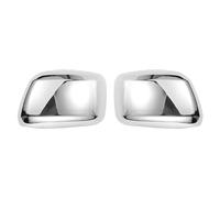 Coppia Car Rear View Driver Passeggero Side Mirror Cover Cap Overlay Cromato Adatto per Nissan NAVARA D40 Frontier Specchio Guard Covers Decorazione Esterna