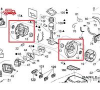 Coppia Carter Motore Scuotitore Olive ACTIVE OLIVATOR M70