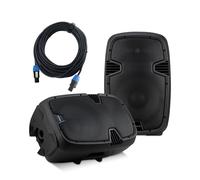 Coppia Casse Altoparlante Attiva Passiva PA Diffusore Amplificata Bluetooth 12''