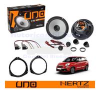 Coppia Casse Altoparlanti a 2 vie Hertz K165 serie UNO Ant per FIAT 500 L
